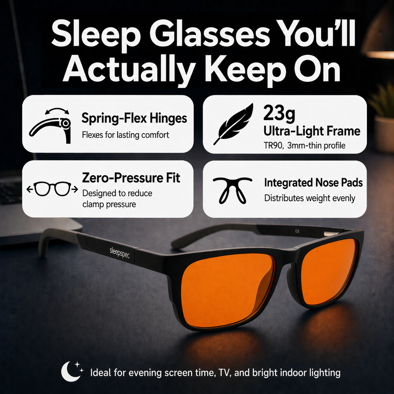 SleepSpec Sleep Glasses